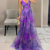 Giselle - Deslumbrante vestido com padrão floral