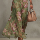 Sofia | Vestido de Verão Elegante com Padrão de Flores