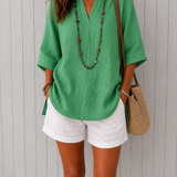 Nicia | Blusa de Verão Leve e Confortável