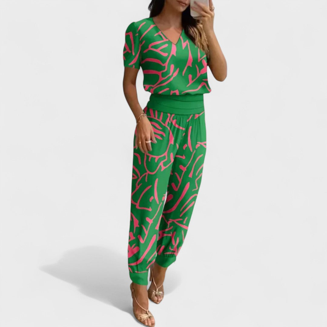 Margarida - Macacão elegante para senhora