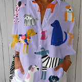 Florence | Blusa de Cães Brincalhões
